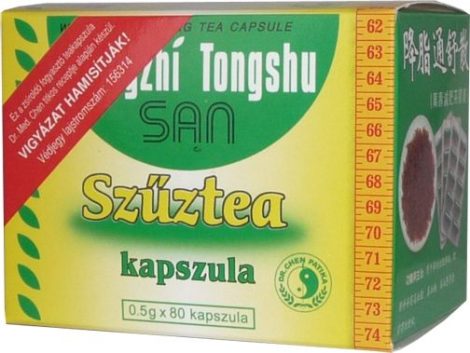 Dr.Chen Jiangzhi Szűztea Forte kapszula 80 db