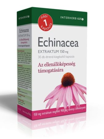 INTERHERB NAPI1 Echinacea Extraktum kapszula 150 mg 30db