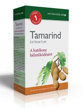 INTERHERB NAPI1 Tamarind Extraktum kapszula 300 mg 30db
